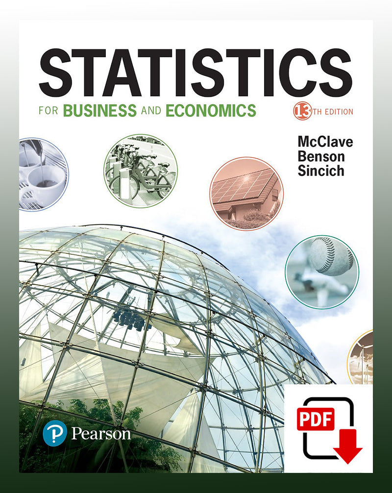 Statistics for Business and Economics 13th Edition 2017 by James