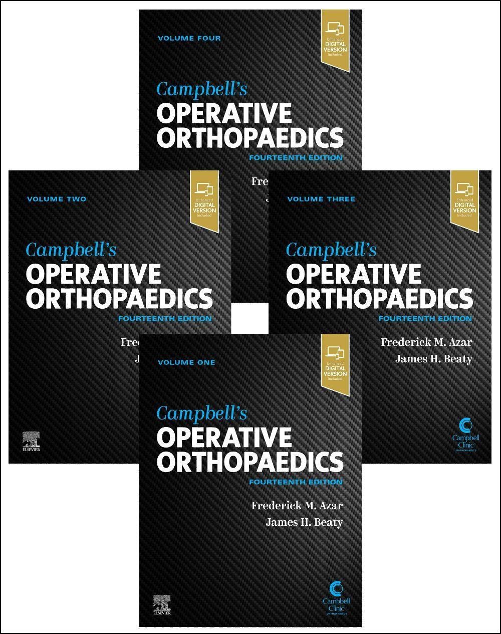 Campbell's Operative Orthopaedics, 4-Volume Set 14th Edition