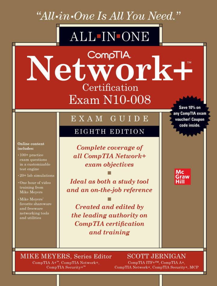 CompTIA Network+ Certification All-in-One Exam Guide, Eighth Edition (Exam N10-008) 8th Edition